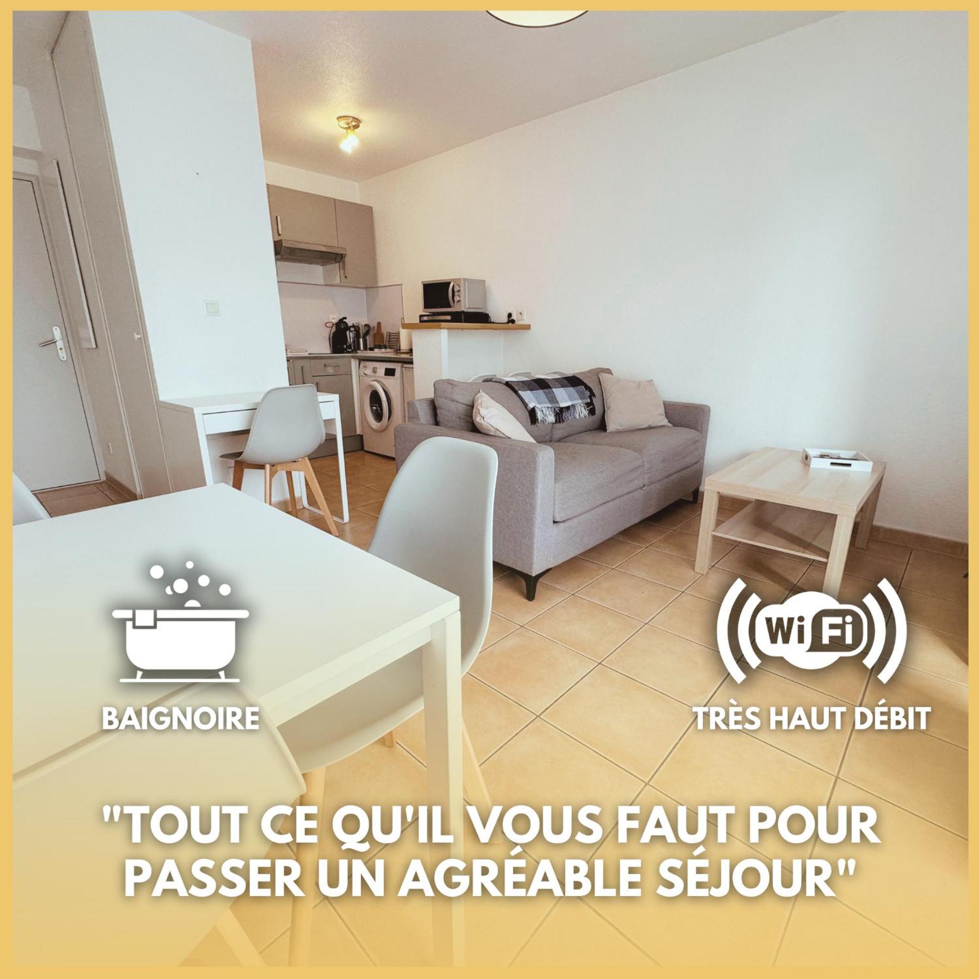 Appartement Residence Prive Avec Parking Wifi Clim Piscine Авиньон Экстерьер фото